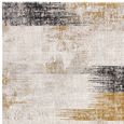 Easy Kuza Rug - Lines - Gold - Sizes Available