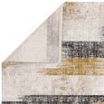 Easy Kuza Rug - Lines - Gold - Sizes Available