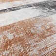 Easy Kuza Rug - Lines - Terracotta - Sizes Available