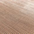 Easy Kuza Rug - Plain Stripe - Terracotta - Sizes Available