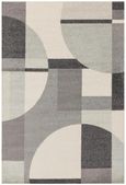 Easy Muse Rug - Art Deco - MU20 - Grey - 80cm x 150cm