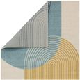 Easy Muse Rug - Retro - MU15 - Blue - Sizes Available