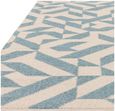 Easy Muse Rug - Shapes - MU03 - Blue - Sizes Available