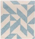 Easy Muse Rug - Shapes - MU03 - Blue - Sizes Available