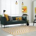 Easy Muse Rug - Stripe - MU08 - Yellow - Sizes Available