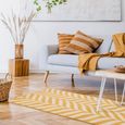 Easy Muse Rug - Stripe - MU08 - Yellow - Sizes Available