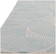 Easy Muse Rug - Swirl - MU02 - Blue - Sizes Available