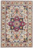 Easy Nova Rug - White Multi Colour - NV24 - Sizes Available