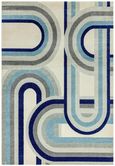 Easy Nova Rug - Retro Blue - NV30 - Sizes Available