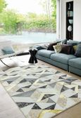 Easy Orion Rug - Flag - OR11 - Grey - Sizes Available