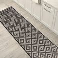 Easy Patio Rug - Diamond 12 - Mono - Sizes Available