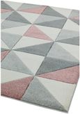Easy Sketch Rug - Cubic - Pink - Sizes Available