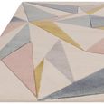 Easy Sketch Rug - Kaleidoscope - Pastel - Sizes Available