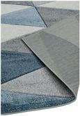Easy Sketch Rug - Kite Blue - Multi Colour - 80cm x 150cm