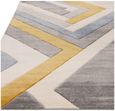 Easy Sketch Rug - Linear Grey - Multi Colour - 80cm x 150cm