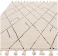 Natural Weaves Rug - Nepal - Cream and Black Linear - Sizes Available