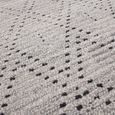 Natural Weaves Rug - Nepal - Grey and Black - Diamond - Sizes Available