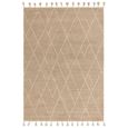 Natural Weaves Rug - Nepal - Sand and Cream - Linear - Sizes Available