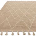 Natural Weaves Rug - Nepal - Sand and Cream - Linear - Sizes Available