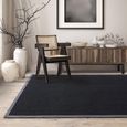 Natural Weaves Rug - Sisal - Black and Grey - Sizes Available