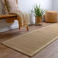 Natural Weaves Runner - Sisal - Linen - 68cm x 300cm