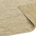 Natural Weaves Rug - Soumak - Straw - Sizes Available