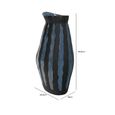 Vase - Black and Blue - Ceramic