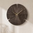 Blaise Wall Clock - Round - Bronze - Aluminium