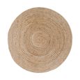 Bombay Rug - Round - Natural Jute - 150cm x 150cm