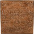 Carved Mango Wood Wall Art