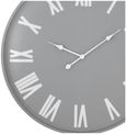 Devonport Grey Metal Large Wall Clock - 80cm x 80cm