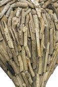 Driftwood Heart Medium Wall Deco