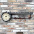 Wall Clock - Black - Metal