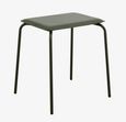 Esa Green Metal Stool