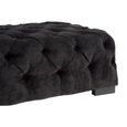 Fenton Footstool - Black - Fabric