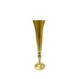 Vase - Gold - Fluted Metal