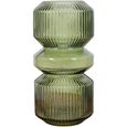 Green Glass Vase