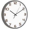 Greenwich Wall Clock - Round - Grey