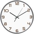 Greenwich Wall Clock - Round - Grey