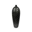 Vase - Grey Metal and Polyresin - Medium