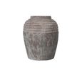Pot - Handmade - Antique Dark Grey - Terracotta