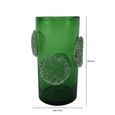 Vase - Handmade - Green Forest Glass - Large
