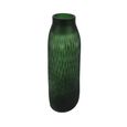 Vase - Handmade - Green Glass - Bud
