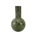 Vase - Handmade - Green Glass