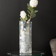 Vase - Handmade - Grey Glass