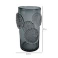 Vase - Handmade - Smoke Grey Forest Glass - Large