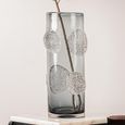 Vase - Handmade - Smoke Grey Forest Glass - Small
