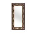Lecce - Black Painted Wooden - Wall Mirror