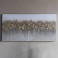 Golden Reeds Wall Art - Abstract - Canvas