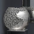 Apo Vase - Coral Silver Metal - Ellipse